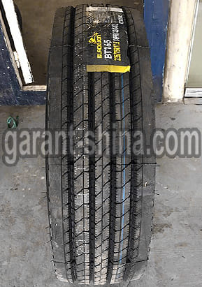 Blacklion BT165 (рулевая) 235/75 R17.5 143/141L 18PR - Фото протектора с этикеткой